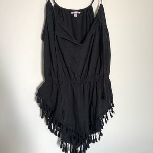 Victoria’s Secret Black Romper Coverup